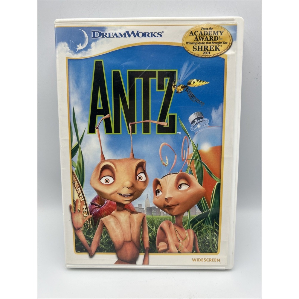 ANTZ DVD 1998 Widescreen Woody Allen Sylvester Stallone DreamWorks Animated Bugs